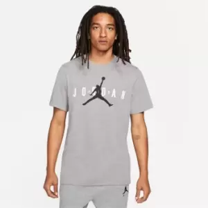 Air Jordan Wordmark T Shirt Mens - Grey