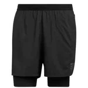 adidas 2-in-1 Shorts Mens - Black