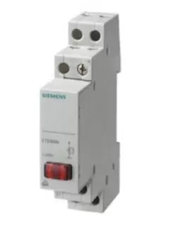Siemens Red Indicator, IP20, 230V ac