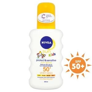 Nivea Sun F50 Kids PnS Spray