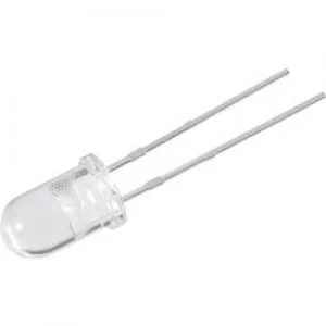LED wired White Circular 5mm 9000 mcd 2