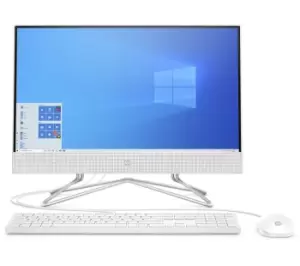 HP 22-df0040na 21.5" All-in-One PC - Intel Pentium, 128GB SSD, White