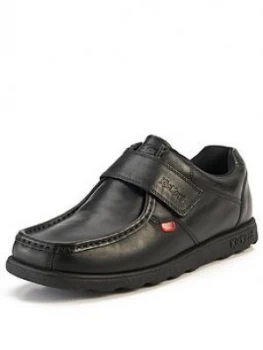 Kickers Fragma Mens Strap Shoes, Black, Size 7, Men