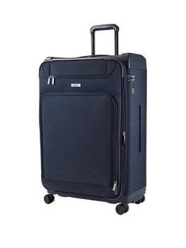 Rock Luggage Parker 8-Wheel Suitcase Large - Navy